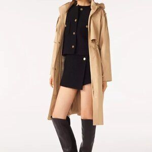 BA&SH Ted Trench coat size 0 NWT